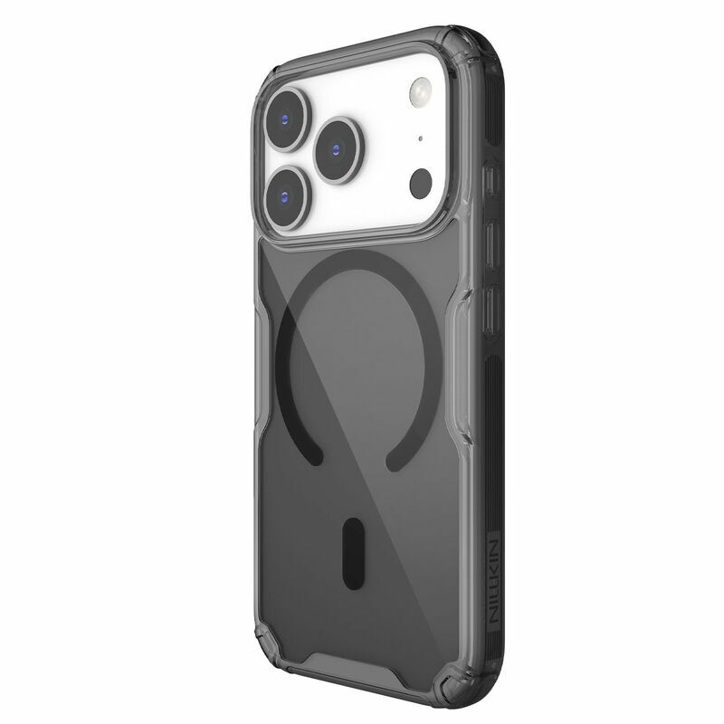 NILLKIN Калъф Apple iPhone 17 Pro, Nature TPU MagSafe /прозрачно черно/ – снимка 2