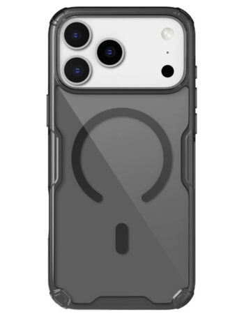 NILLKIN Калъф Apple iPhone 17 Pro, Nature TPU MagSafe /прозрачно черно/