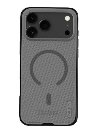 NILLKIN Калъф Apple iPhone 17 Pro, Super Frosted Shield MagSafe /прозрачно черен/