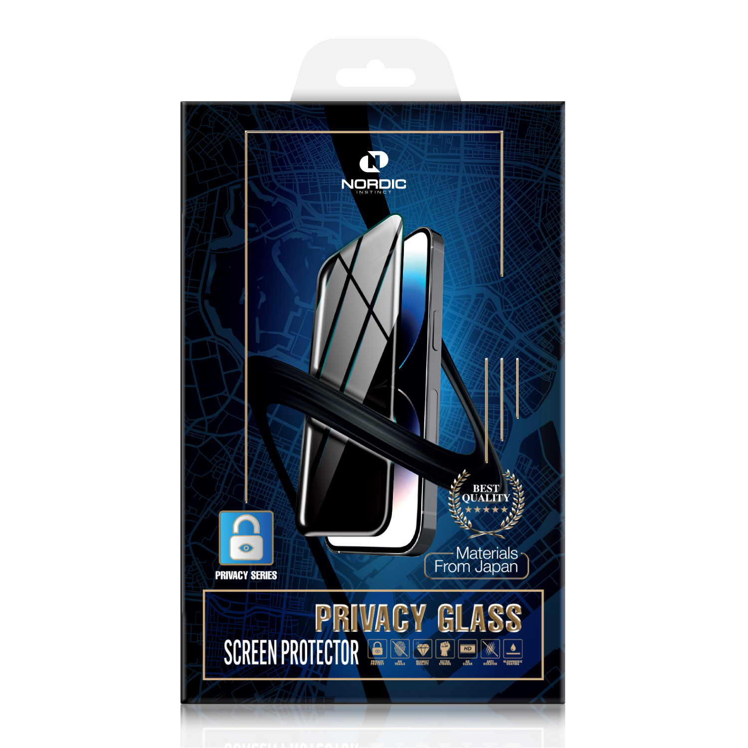 NORDIC iNstinct PRIVACY Premium Glass Samsung S24