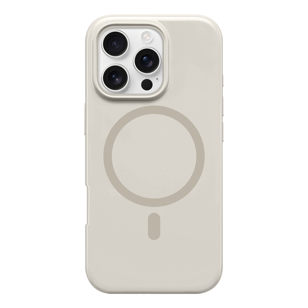 NORDIC Калъф Liquid Silicone Apple iPhone 15 Pro, MagSafe /Champagne/
