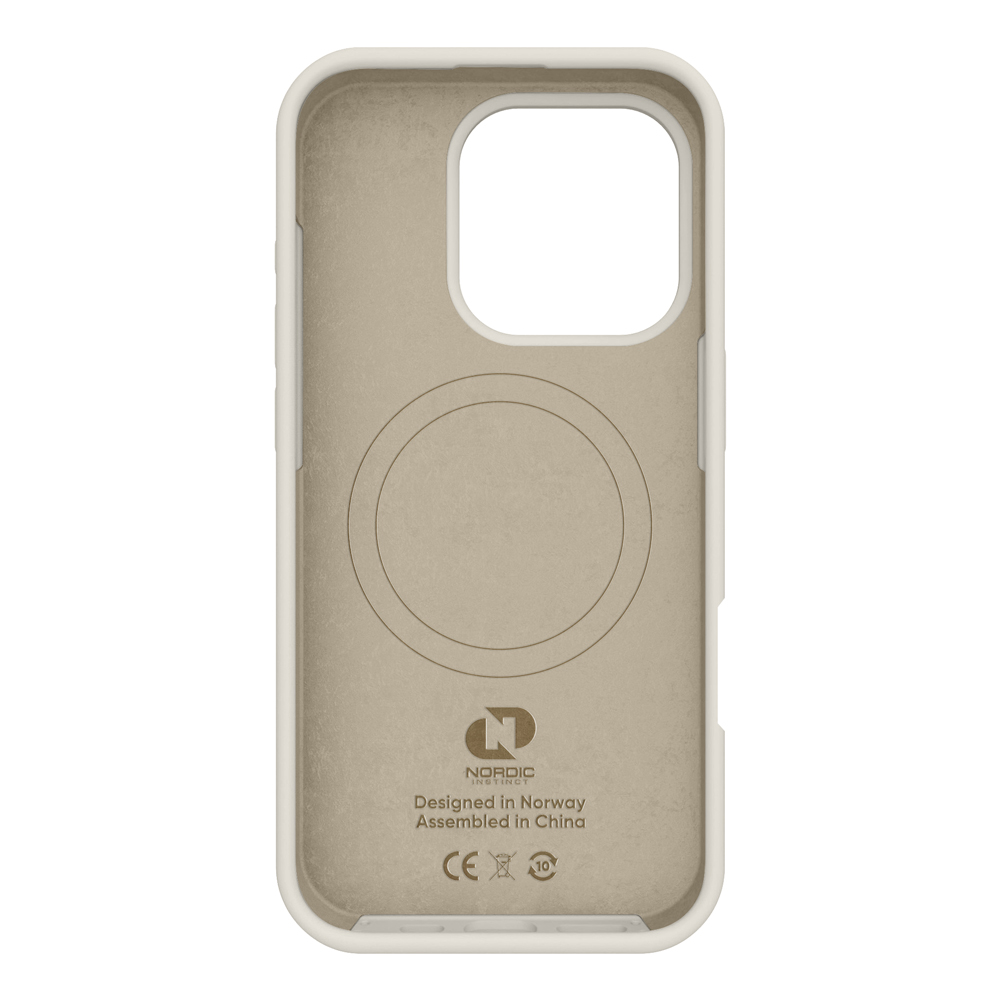 NORDIC Калъф Liquid Silicone Apple iPhone 14 Pro, MagSafe /Ocean waves/ – снимка 3
