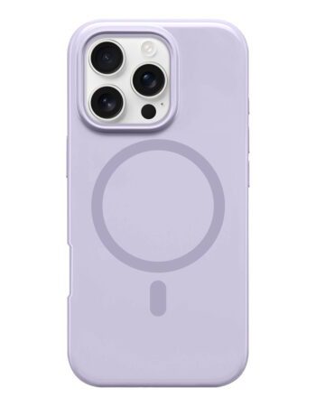 NORDIC Калъф Liquid Silicone Apple iPhone 16 Pro, MagSafe /Lavander blush/