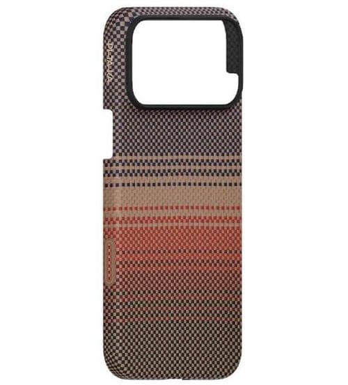 PITAKA Калъф Apple iPhone 17 Pro Max, Ultra-Slim MagSafe, sunset - KI1702SPM – снимка 3