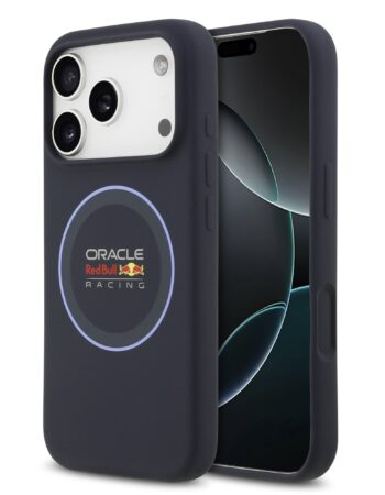 Red Bull Калъф Apple iPhone 17 Pro Max, Liquid Silicone Blue Ring MagSafe /оранжев/ - RBHMP17X24SIILOV
