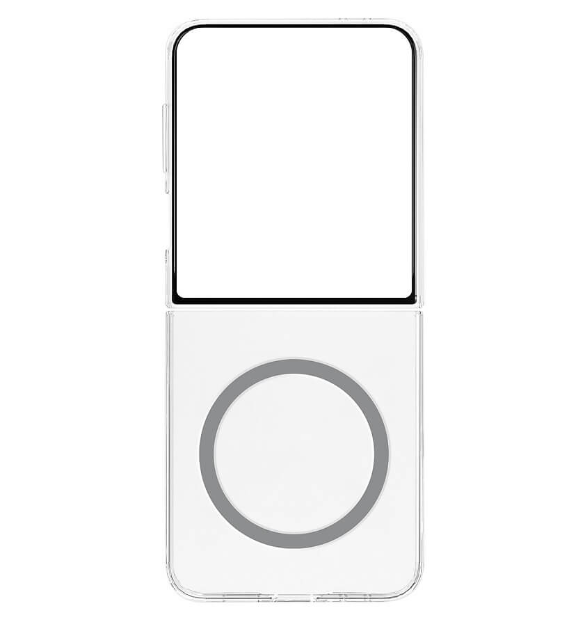 Калъф Clear Magnet Cover Samsung Z Flip 7 GP-FFF766YCATW /прозрачен/ – снимка 2