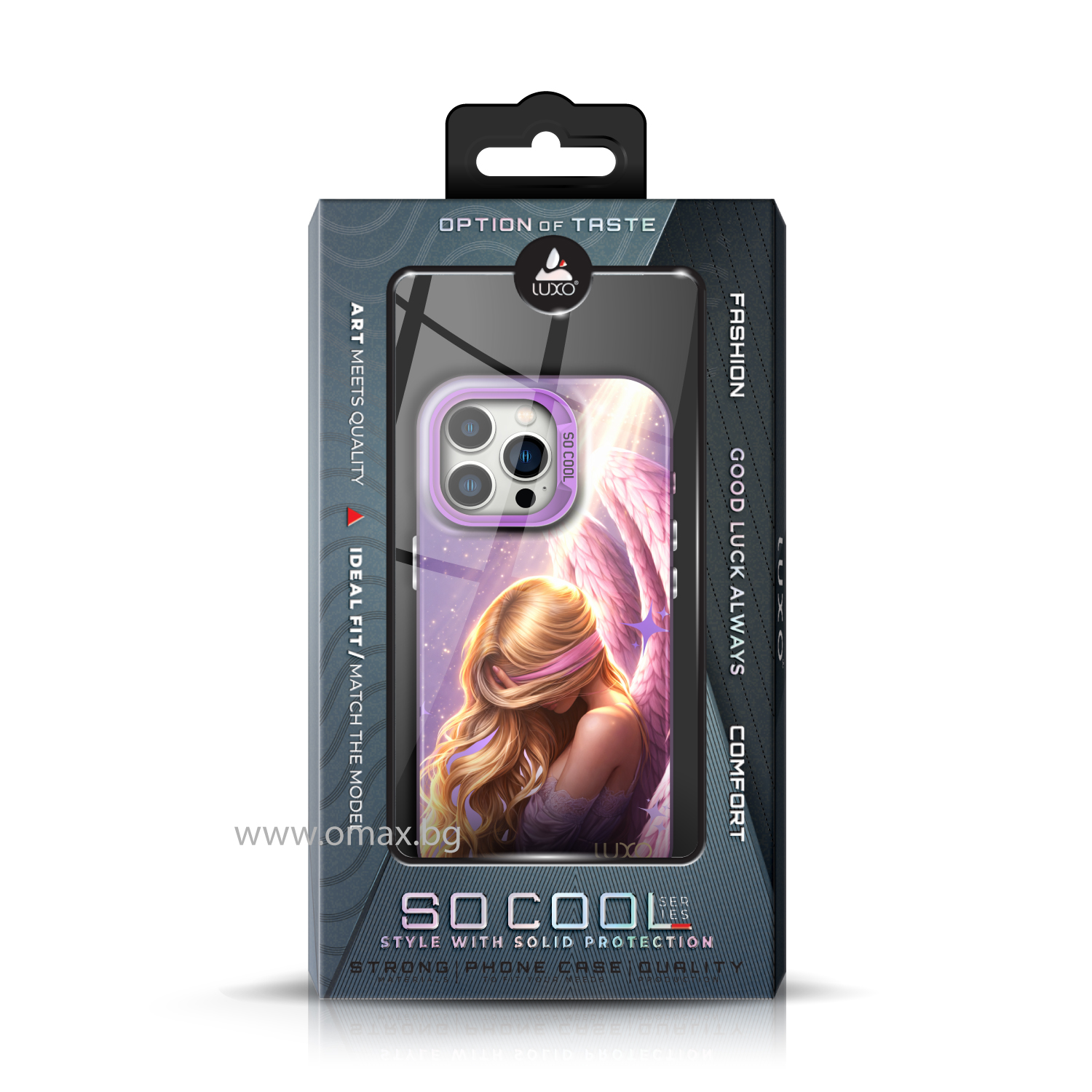Калъф LUXO So CooL ArcadiA Apple iPhone 16 Pro Max /Ангел/ – снимка 2