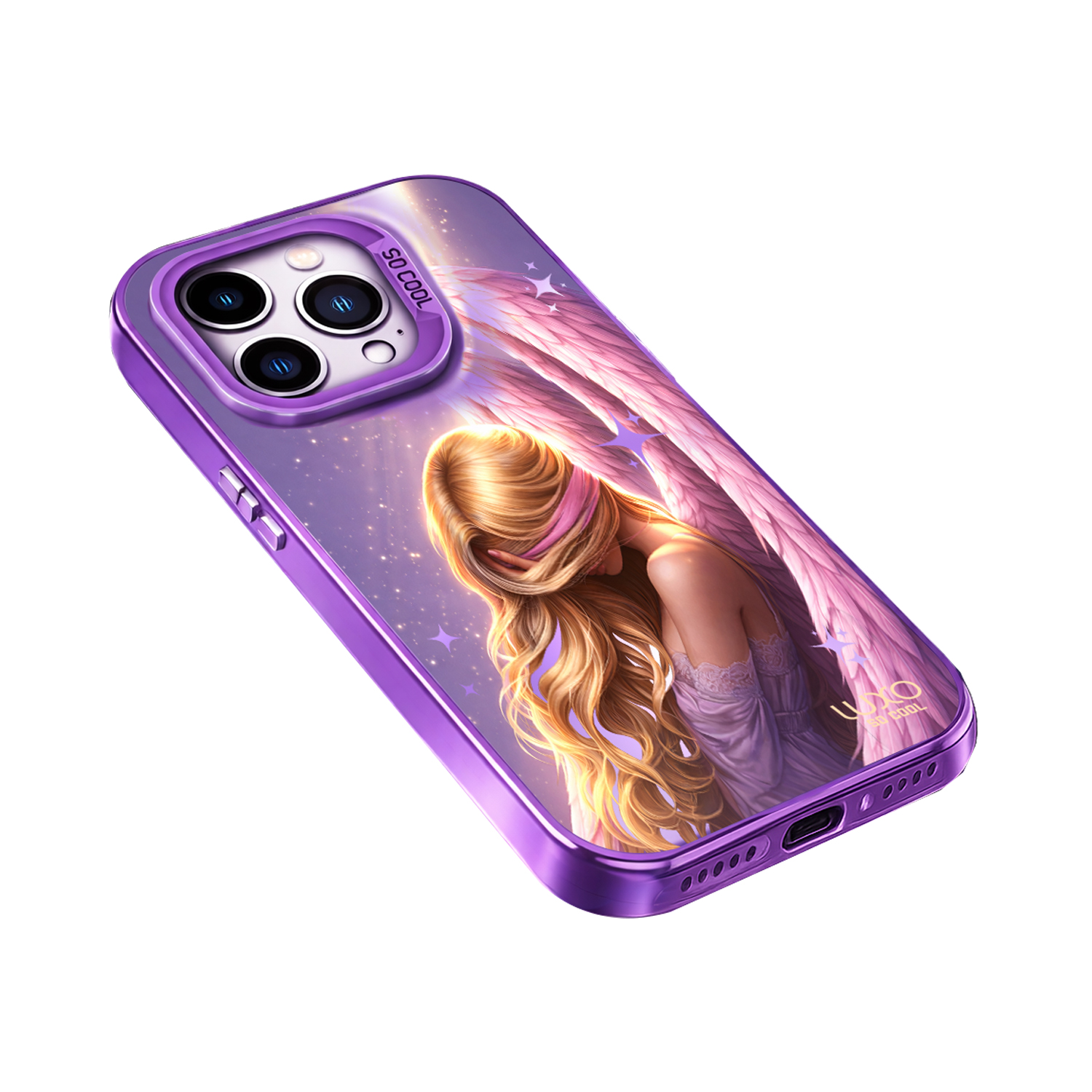 Калъф LUXO So CooL ArcadiA Apple iPhone 16 Pro /Ангел/ – снимка 3
