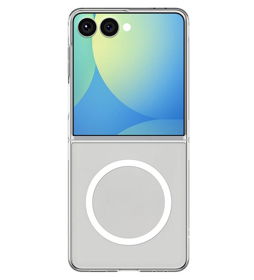 SPIGEN Калъф AirSkin Crystal Samsung Z Flip 7 /черен арамид/ - ACS09564 – снимка 3