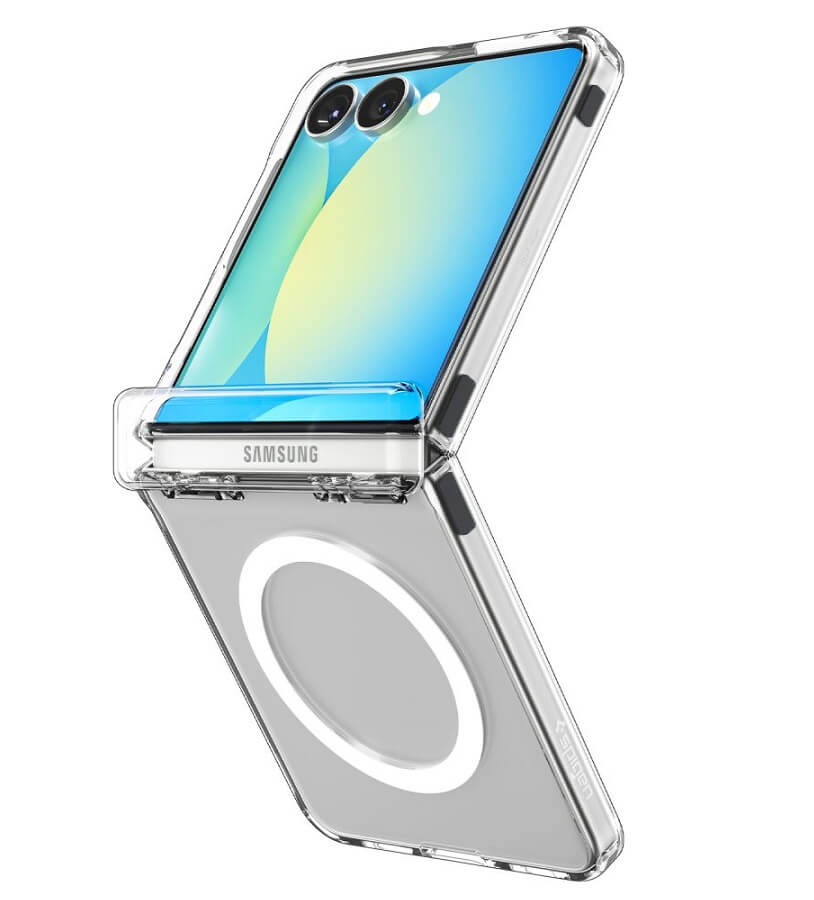 SPIGEN Калъф Ultra Hybrid Pro MagSafe Samsung Z Flip 7 /прозрачен/ - ACS09559 – снимка 3