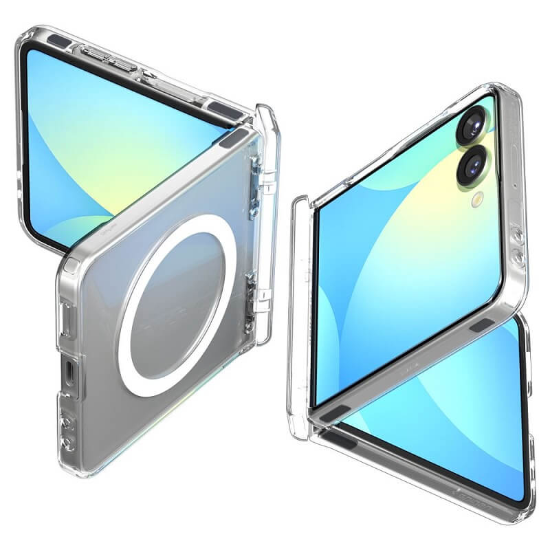 SPIGEN Калъф Ultra Hybrid Pro MagSafe Samsung Z Flip 7 /прозрачен/ - ACS09559 – снимка 4
