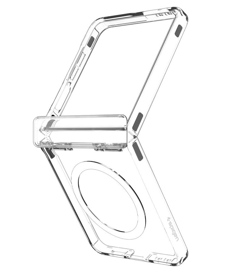 SPIGEN Калъф Ultra Hybrid Pro MagSafe Samsung Z Flip 7 /прозрачен/ - ACS09559 – снимка 2