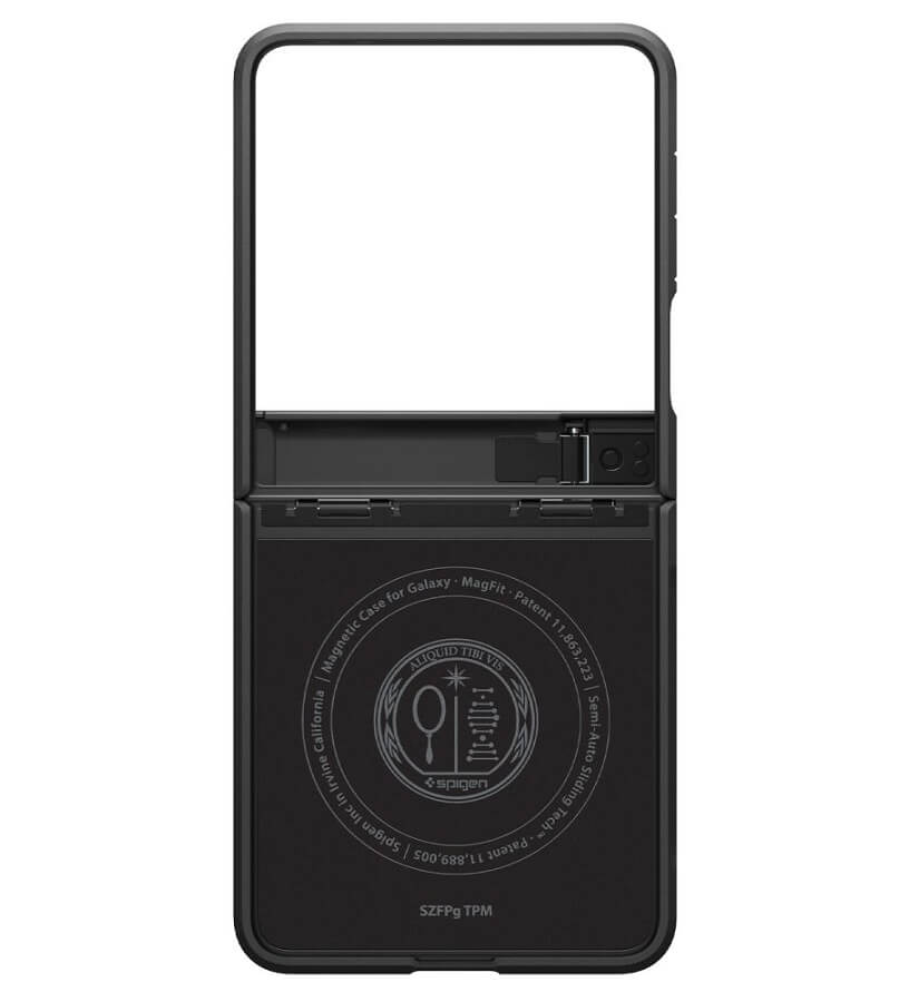 SPIGEN Калъф Tough Armor Pro MagSafe Samsung Z Flip 7 /черен/ - ACS09561 – снимка 3