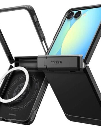 SPIGEN Калъф Tough Armor Pro MagSafe Samsung Z Flip 7 /черен/ - ACS09561