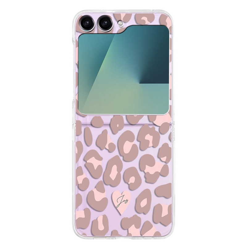 Калъф Urban Shell Samsung Z Flip 6/ Z Flip 7 FE /pink leopard/