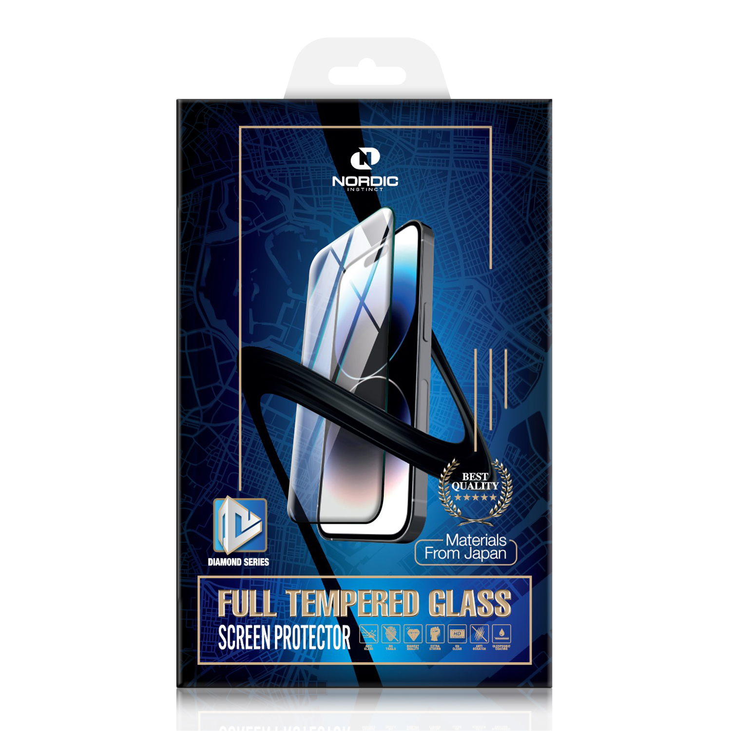 NORDIC iNstinct Tempered Glass Samsung A55/A36/A56 5G /черно/