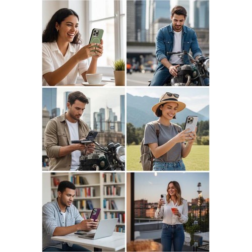 PastelMag Кейс за Samsung Galaxy A17 - Сив – снимка 3