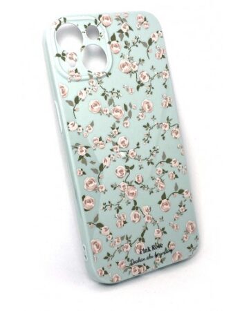 Pink Rose Tpu Кейс iPhone 14
