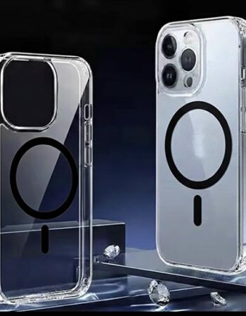 Crystal Кейс iPhone 17 - Прозрачен/Черен ринг (22-D4)