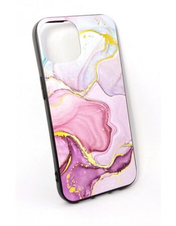 Розов мрамор Tpu Кейс iPhone 15