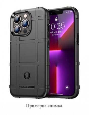 Rugged Shield Shockproof TPU Samsung Galaxy S22 5G - Черен