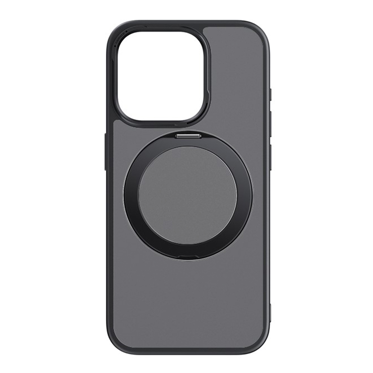 BASEUS Калъф + Стъклен протектор Sky Ring 360 MagSafe Apple iPhone 15 Pro Max, P60161006101-03 /черен мат/ – снимка 3