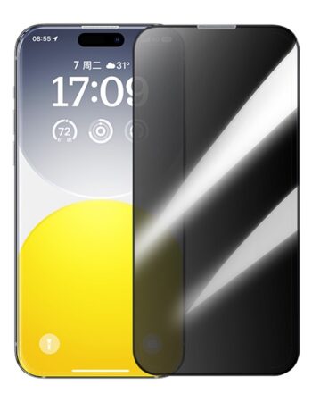 BASEUS Tempered Glass Schott Series PRIVACY Apple iPhone 15 Pro, Easy-fix, P60015409201-02