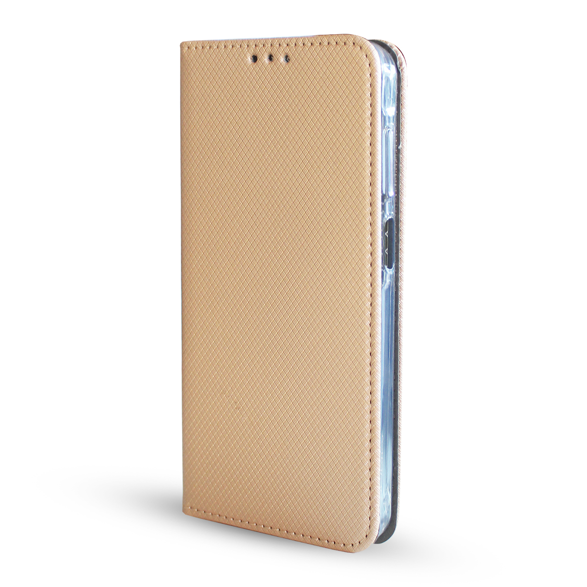 Калъф Book Pocket Samsung A12 /златен/ MAG