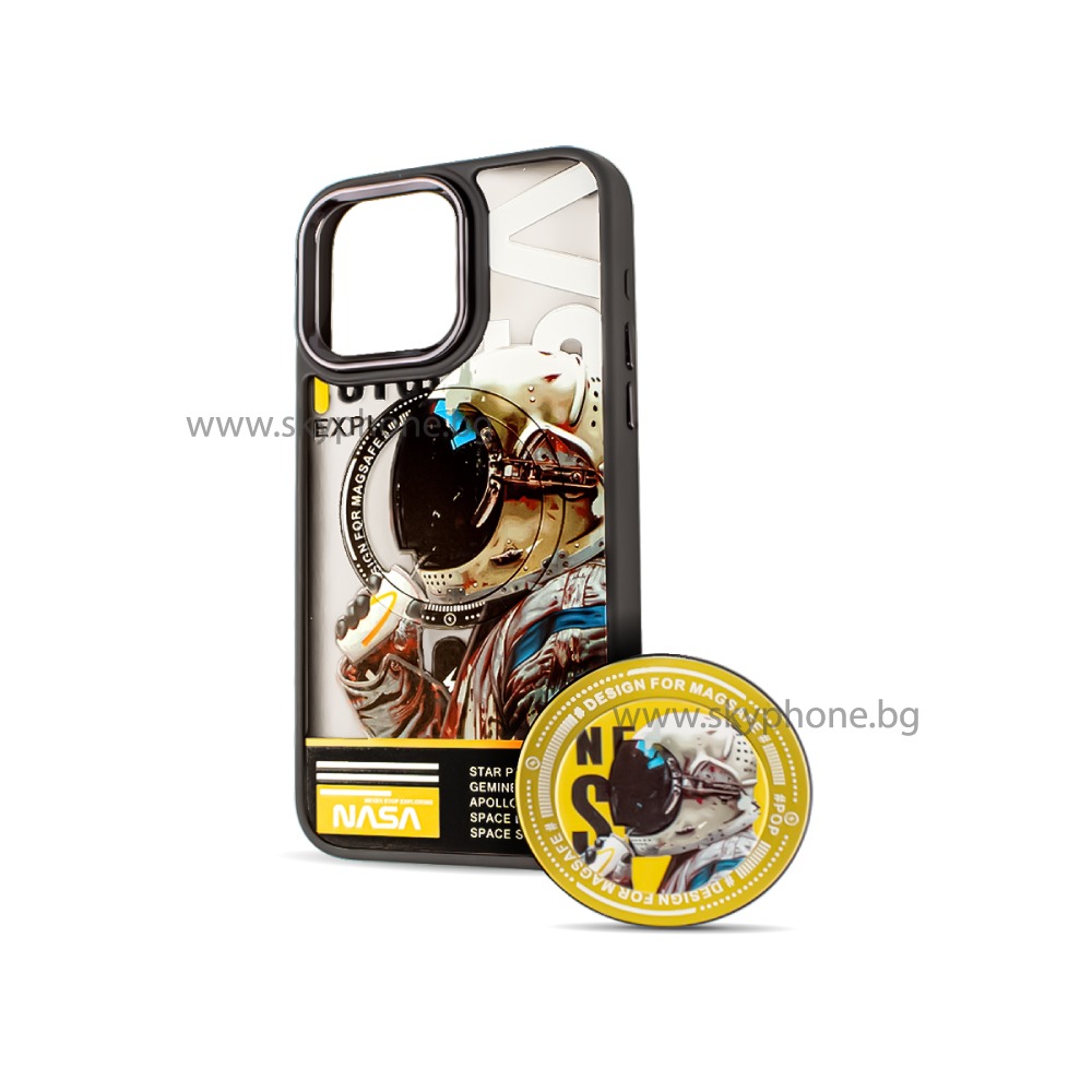 BOTER Калъф MagSafe + MagPopsocket Samsung A13 4G/5G /A04s /NASA/