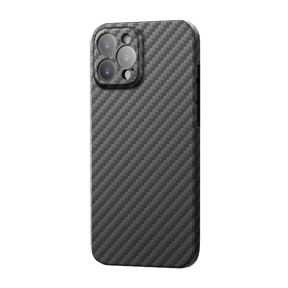 Калъф Genuine Carbon Apple iPhone 15 Pro /черен/