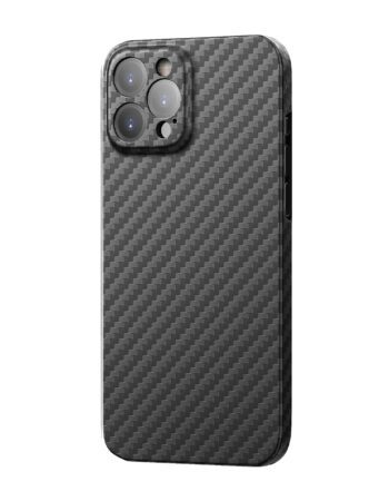 Калъф Genuine Carbon Apple iPhone 15 /черен/