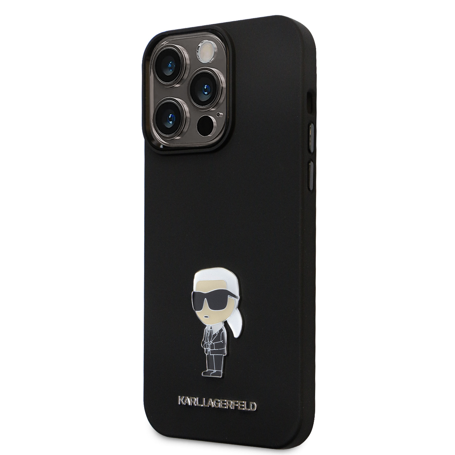 Karl Lagerfeld Калъф Apple iPhone 15 Pro, IIML Crossbody Karl Head MagSafe /прозрачен/ - KLHMP15LHCKHNT – снимка 2