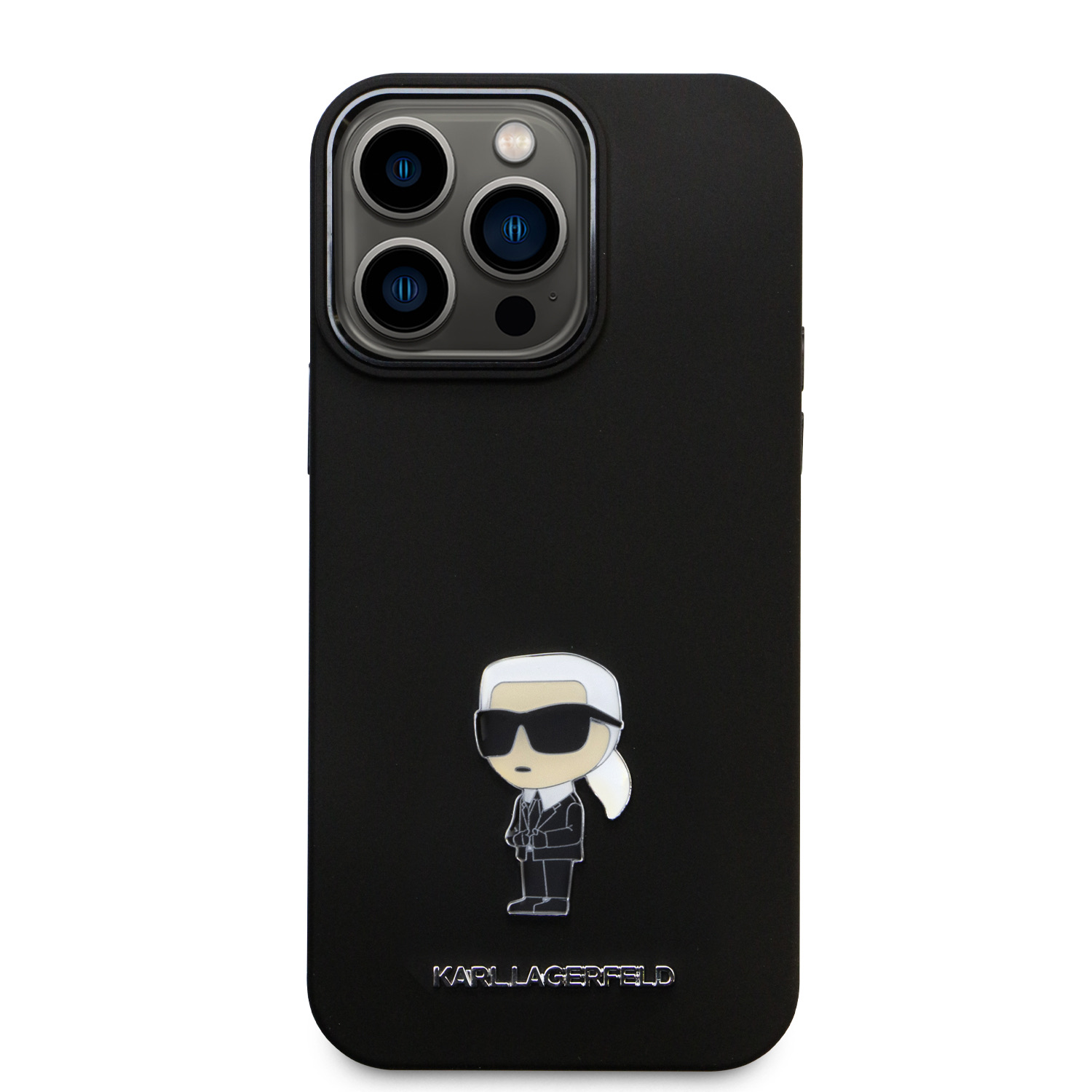 Karl Lagerfeld Калъф Apple iPhone 15 Pro, IIML Crossbody Karl Head MagSafe /прозрачен/ - KLHMP15LHCKHNT – снимка 3
