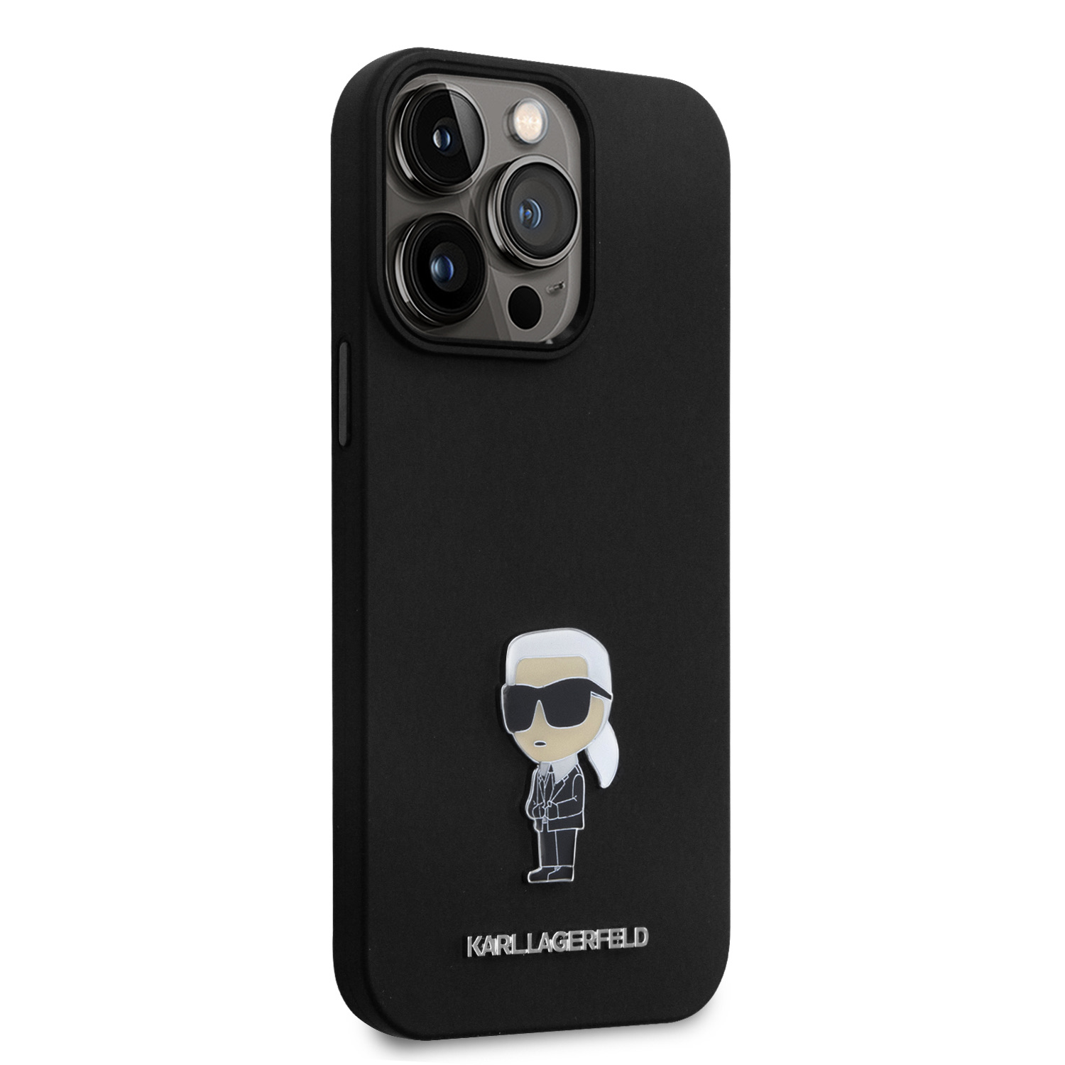 Karl Lagerfeld Калъф Apple iPhone 15 Pro, IIML Crossbody Karl Head MagSafe /прозрачен/ - KLHMP15LHCKHNT – снимка 4