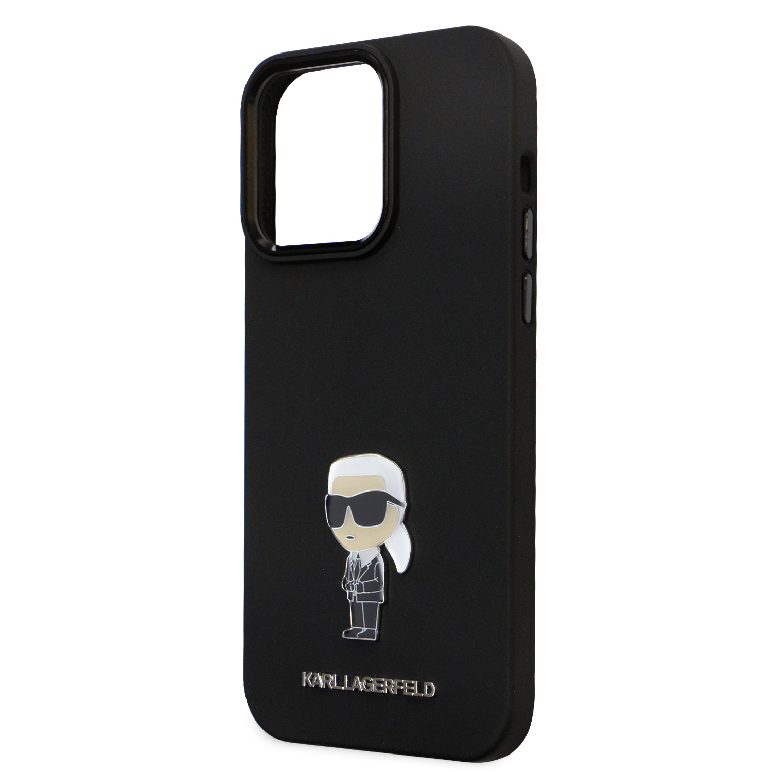 Karl Lagerfeld Калъф Apple iPhone 15 Pro, IIML Crossbody Karl Head MagSafe /прозрачен/ - KLHMP15LHCKHNT – снимка 5