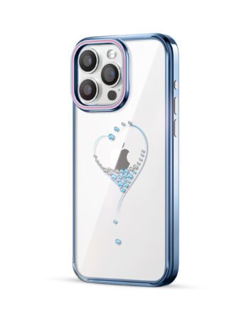 Kingxbar Калъф Apple iPhone 15 Pro Max, Wish Series, син