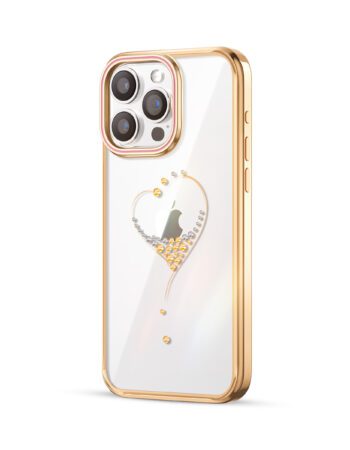Kingxbar Калъф Apple iPhone 15 Pro Max, Wish Series, златен
