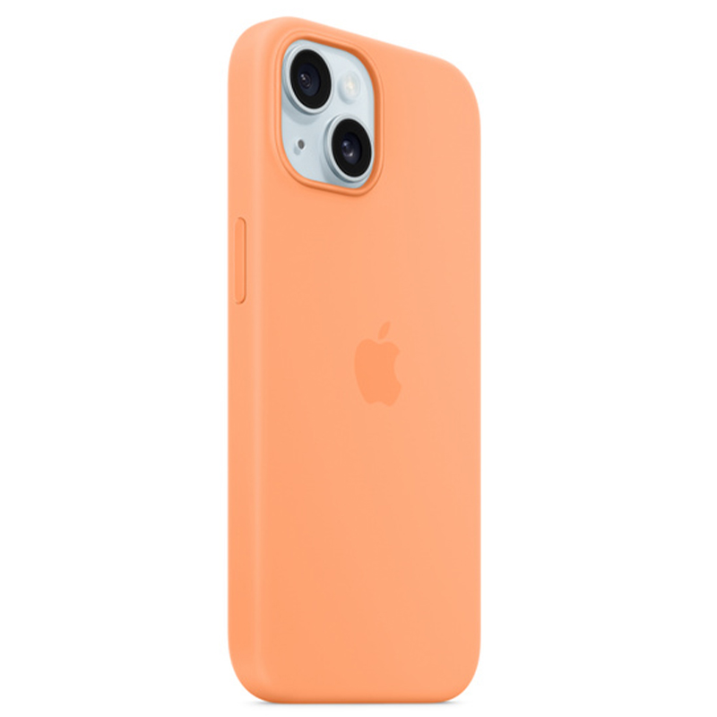 Калъф за Apple iPhone 15 Plus MagSafe /orange sorbet/ – снимка 2