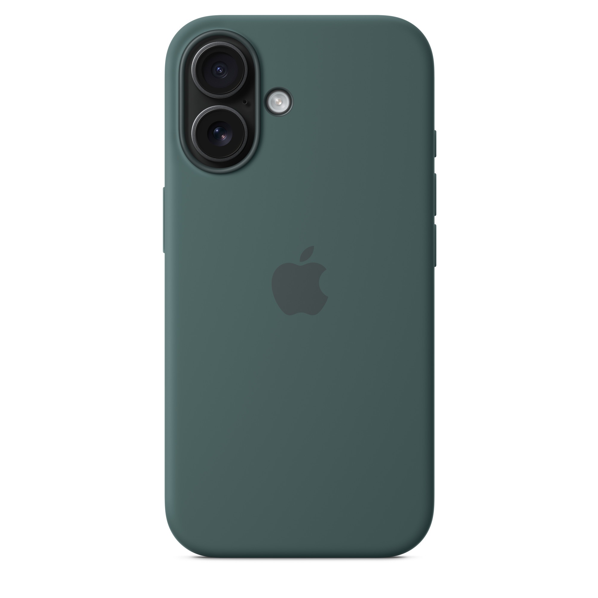 Калъф Luxury Apple iPhone 16 MagSafe с бутон /lake green/
