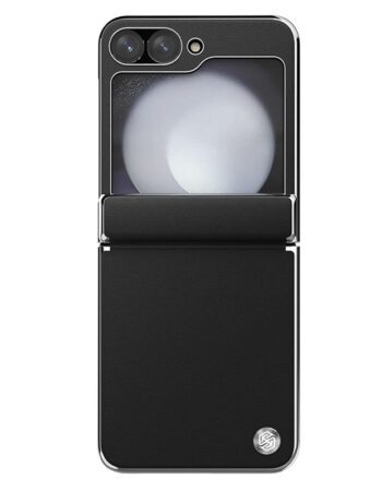 NILLKIN Калъф Samsung Z Flip 6/ Z Flip 7 FE, Camshield Leather /черен/