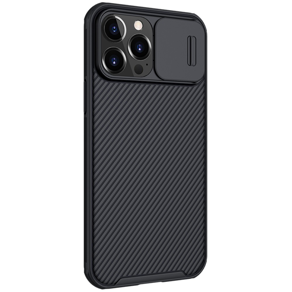 NILLKIN Калъф Apple iPhone 15 Pro Max, Camshield Pro /черен/ – снимка 2