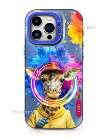 Калъф LUXO So CooL MagSafe Apple iPhone 15 Plus /жираф/