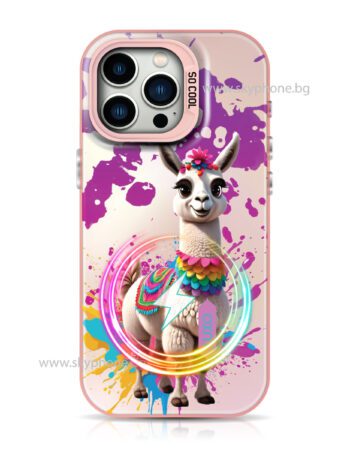 Калъф LUXO So CooL MagSafe Apple iPhone 15 Plus /лама/