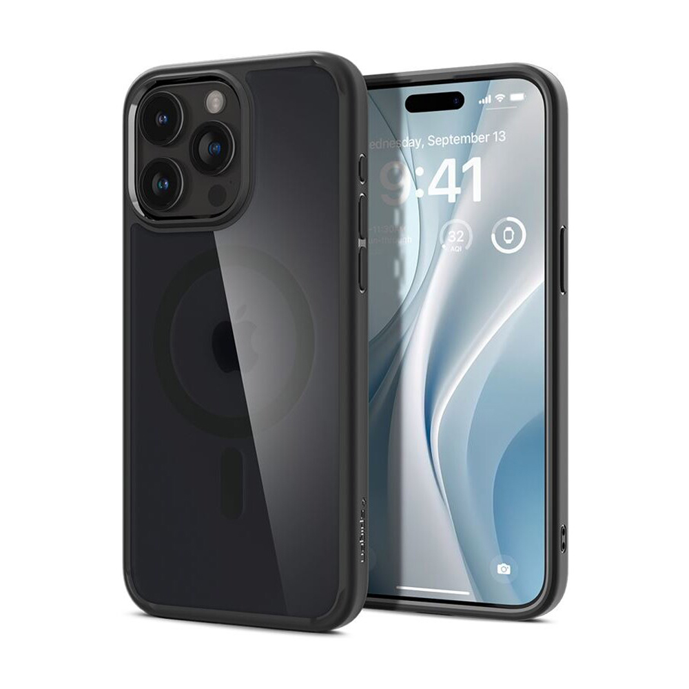Калъф SPG Ultra Hybrid iPhone 14 Pro, MagFit /черен/