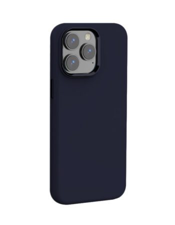 XO Калъф Liquid silicone Series Apple iPhone 15 Pro Max, MagSafe /тъмно син/