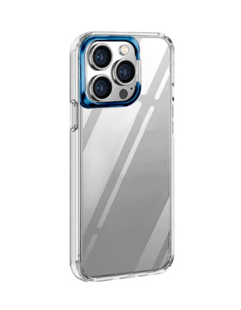 XO Калъф TPU със стойка Apple iPhone 15 /син/