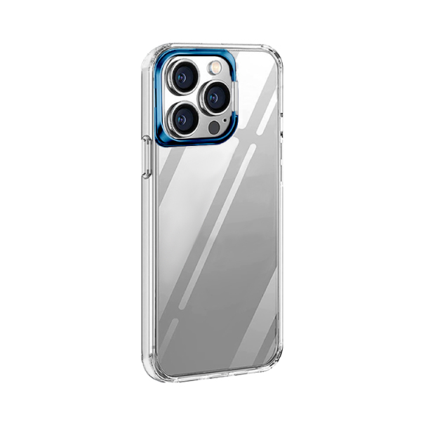 XO Калъф TPU със стойка Apple iPhone 15 /син/