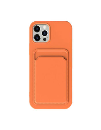 XO Калъф TPU със слот за карта Apple iPhone 15 Pro /оранжев/