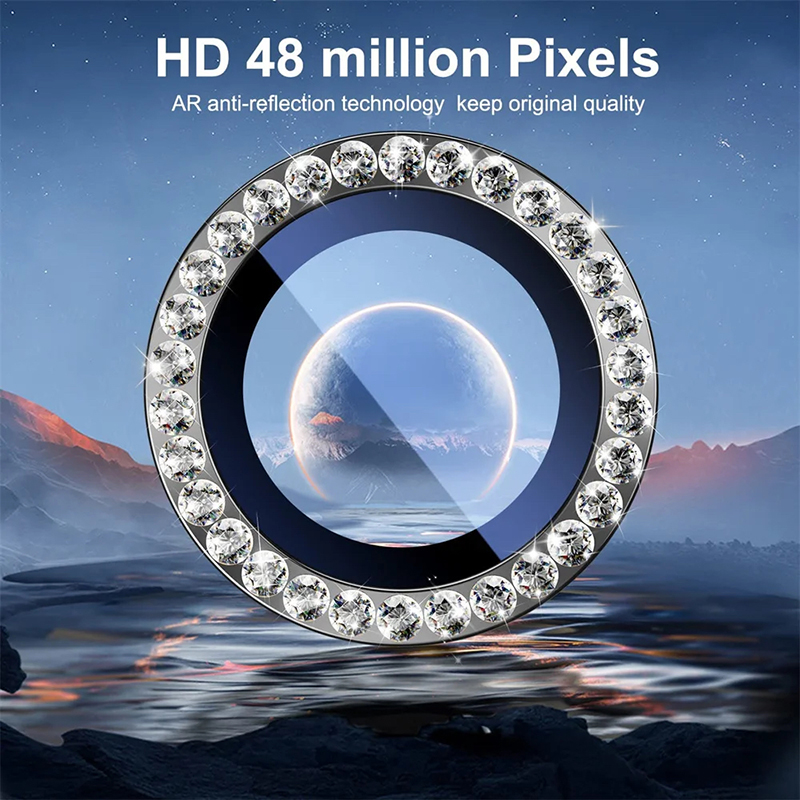 Metal Camera Lens Apple iPhone 13 Pro /черни/ NORDIC – снимка 5