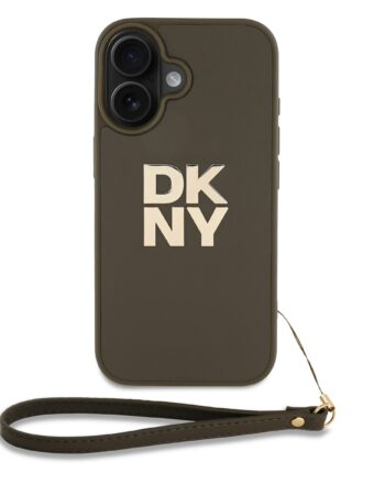 DKNY Калъф Apple iPhone 16, PU Leather Grid Pattern MagSafe,зелен - DKHMP16SPSGPHMN